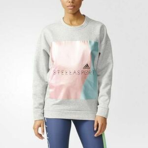 Adidas X Stella | Metallic Crew Sweatshirt XS